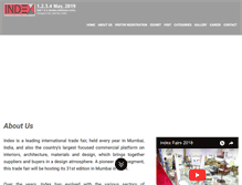 Tablet Screenshot of indexfairs.com
